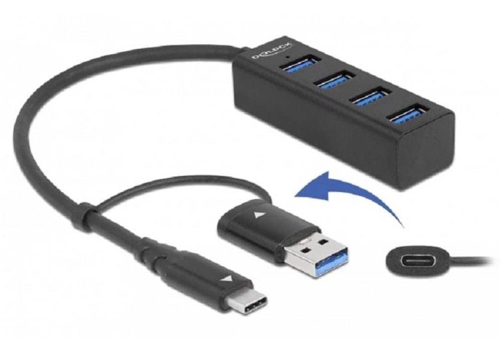 DeLOCK Hub USB 3.0 Type-C