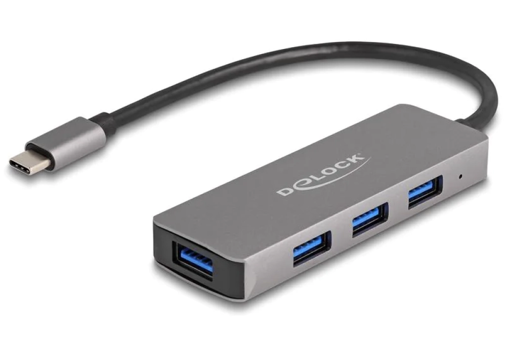 Delock Hub USB-C vers 4 x USB 3.0 type A