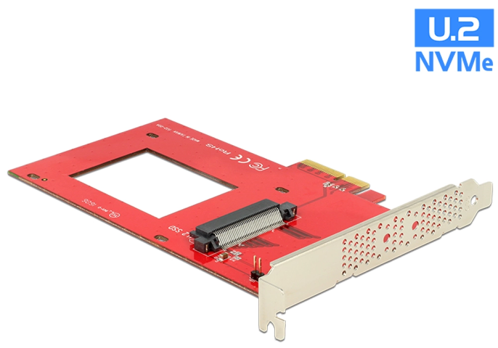 DeLOCK PCIe card > 1 x U.2 NVMe