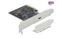 DeLOCK PCIe Card 1 x USB 3.2 Gen 2x2