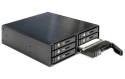 DeLOCK Rack mobile de 5.25″ pour 6 x HDD / SSD SATA 2.5″