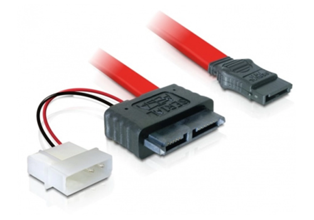 DeLOCK SATA Slimline + 2-pin Power Cable