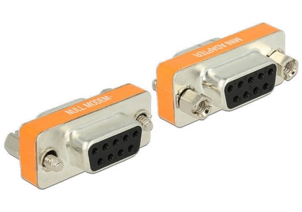 DeLOCK Serial Null Modem DB9 (Female) / DB9 (Female) Adapter