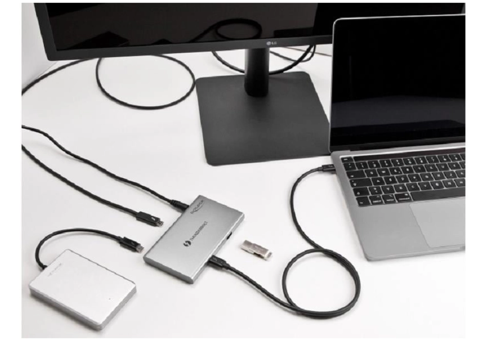 DeLOCK Station d'accueil Thunderbolt 4 USB-A 8K