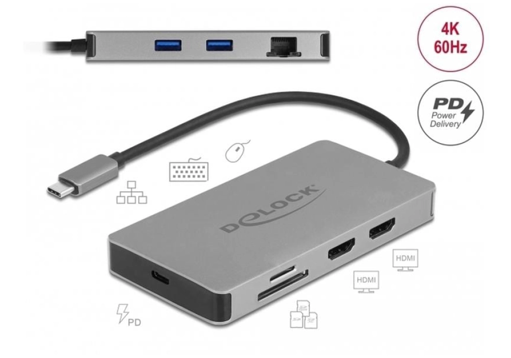 DeLOCK Station d'accueil USB Type-C 87004