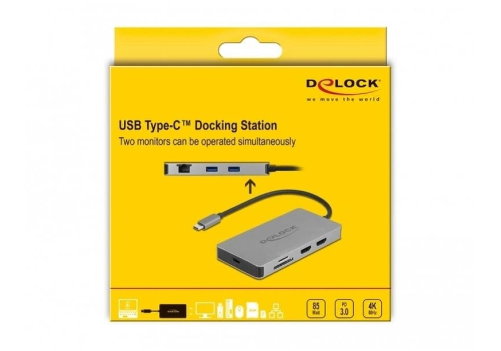 DeLOCK Station d'accueil USB Type-C 87004