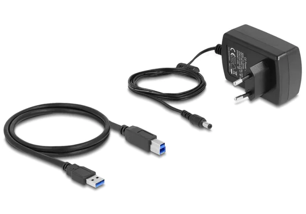 Delock Station d’accueil et de clonage USB-C - 2 x SATA HDD/SSD