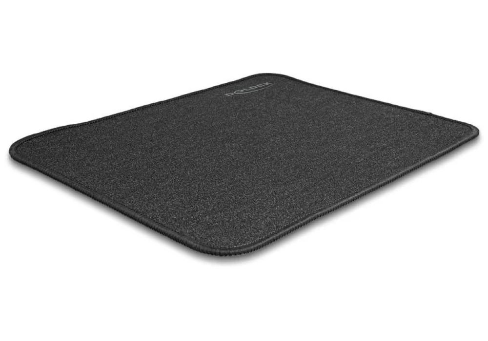 Delock Tapis de souris Paillettes Noir