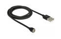 DeLOCK USB 2.0 Magnetic Data & Charge Cable - 1.1 m