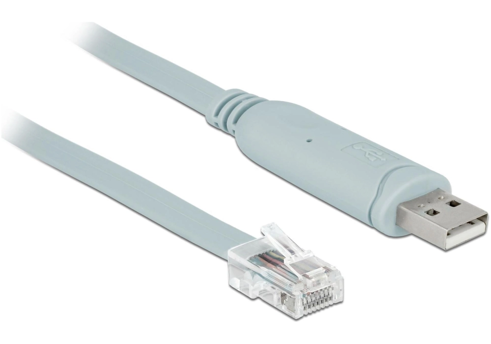 DeLOCK USB 2.0 Type-A male > 1 x Serial RS-232 RJ45 male - 0.5 m