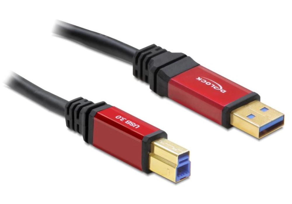 DeLOCK USB 3.0 A/B Premium Cable - 2.0 m