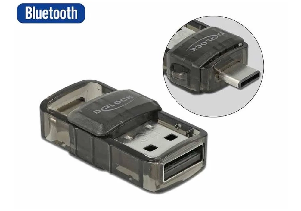 Delock USB-Bluetooth-Adapter 61002 2in1