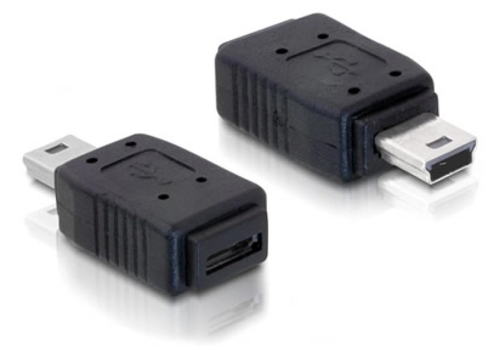 DeLOCK USB mini Male / USB micro-B Female Adapter