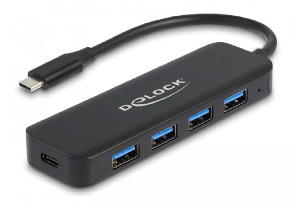 DeLOCK USB Type-C Hub 4x USB 3.2 Gen 1 + Power Delivery 85W