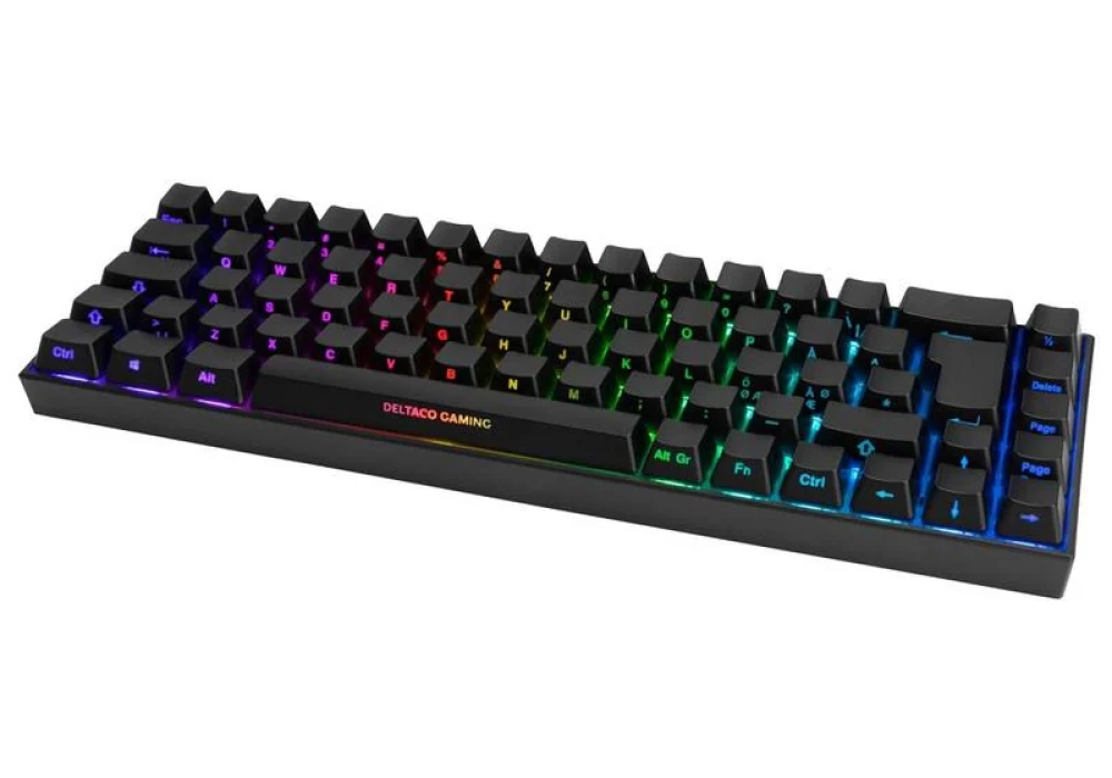 DELTACO Clavier de gaming GAM-100-CH RGB TKL