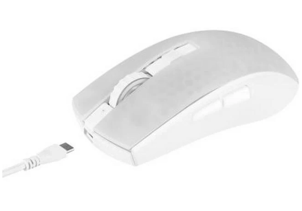 DELTACO Souris de gaming DM320 Blanc