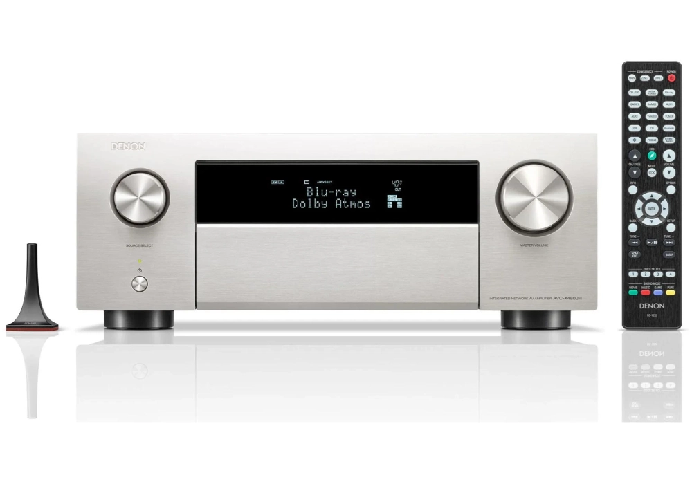 Denon Récepteur AV AVC-X4800H Argenté