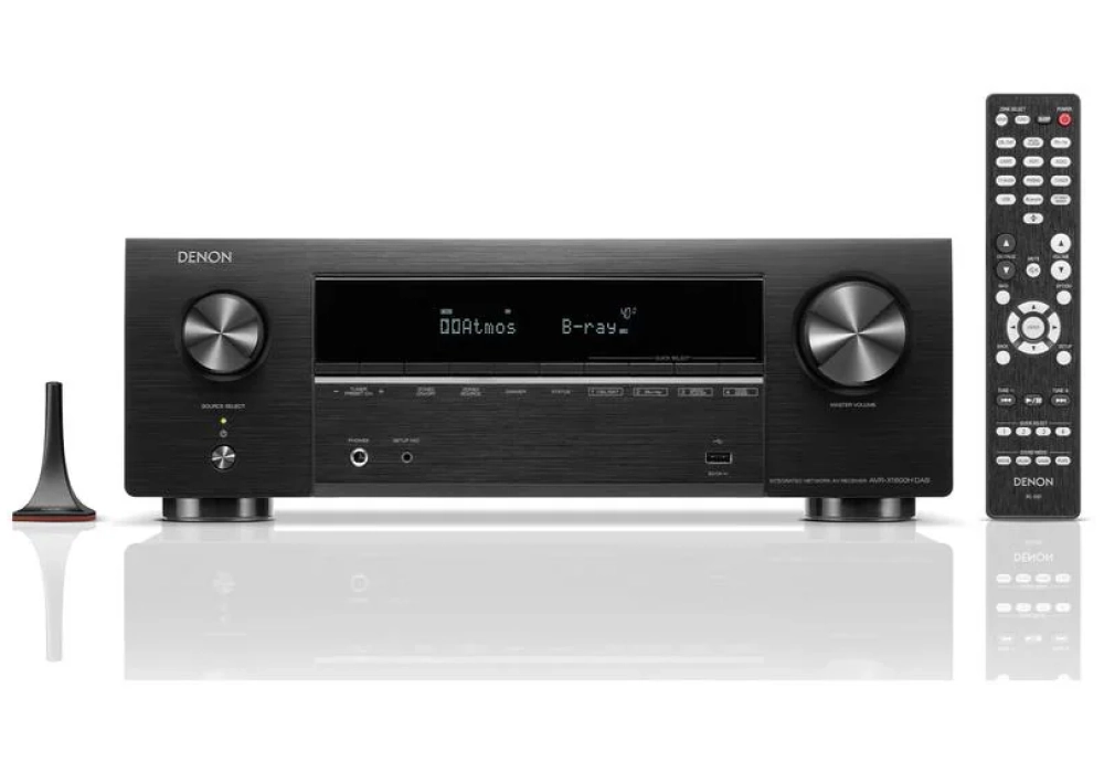 Denon Récepteur AV AVR-X1800H DAB Noir