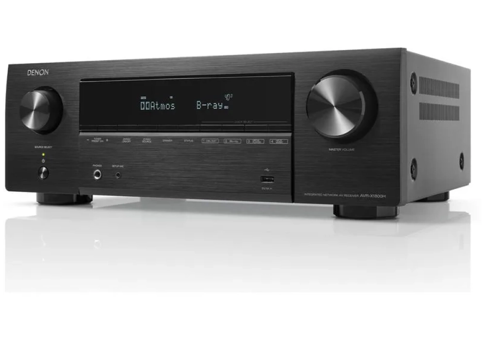 Denon Récepteur AV AVR-X1800H Noir