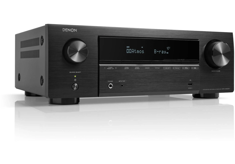 Denon Récepteur AV AVR-X1800H Noir