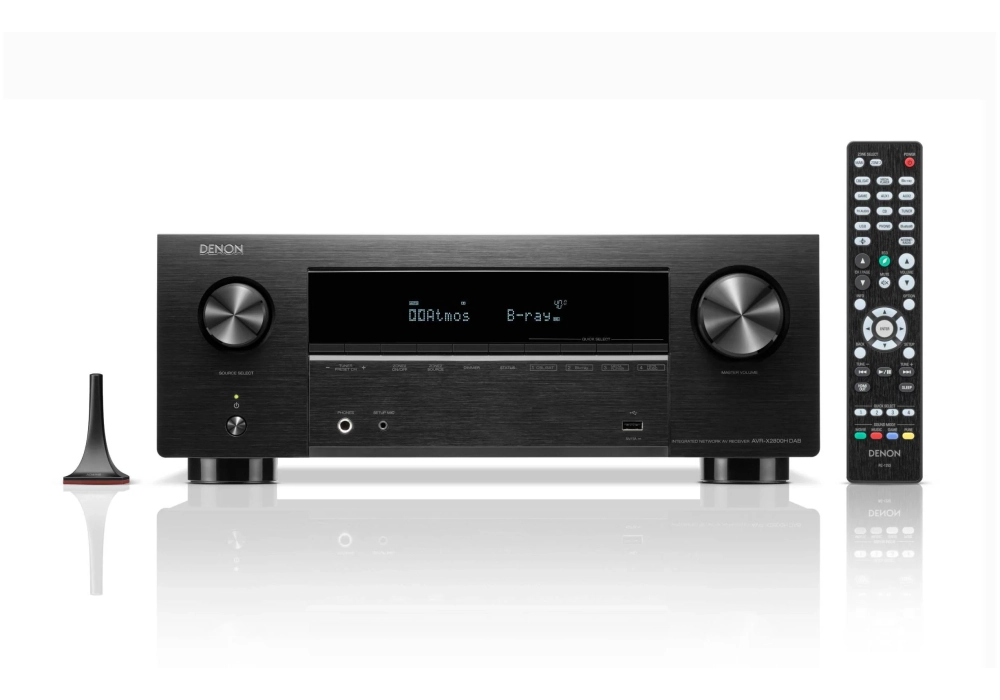 Denon Récepteur AV AVR-X2800H DAB Noir