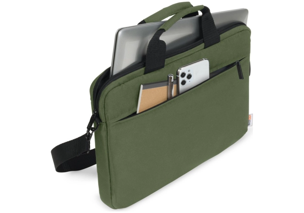 DICOTA BASE XX Slim case 13-14.1'' - Olive Green