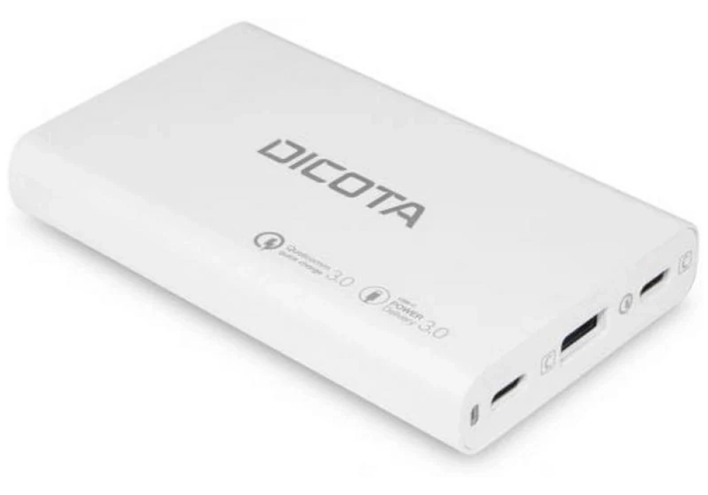 DICOTA Chargeur de bureau à 3 ports (65W)