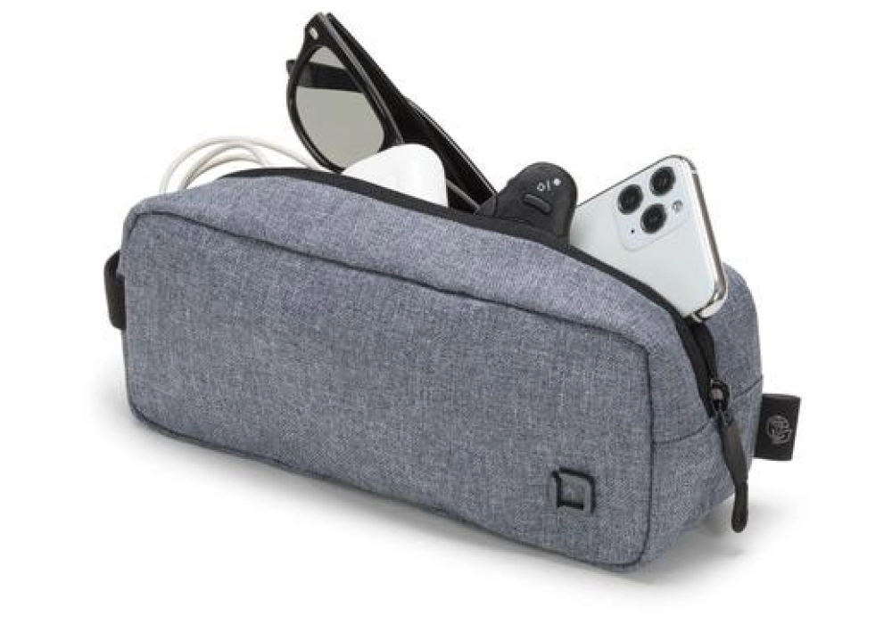 DICOTA Eco Accessories Pouch MOTION (Bleu denim)