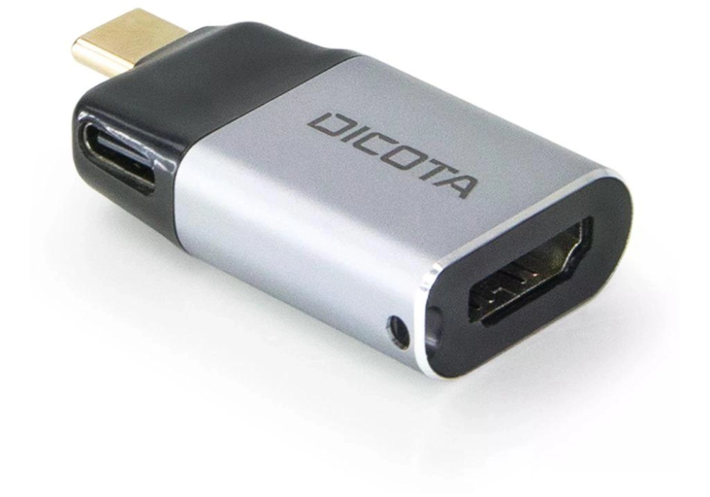 DICOTA Mini Adaptateur USB-C vers HDMI avec PD (4k/100W)