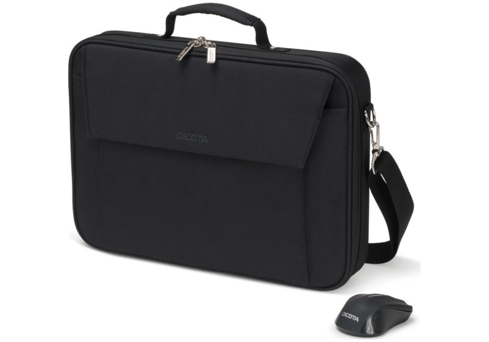 DICOTA Multi 15-15.6'' incl. Wireless mouse - Black