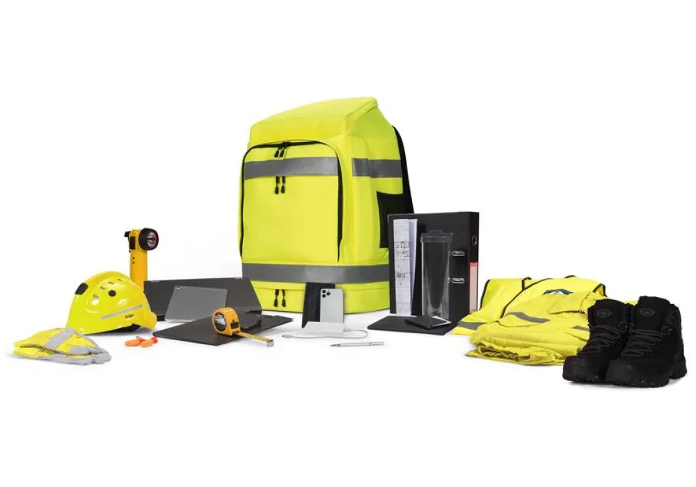 DICOTA Sac à dos Hi-Vis 65 litres - jaune