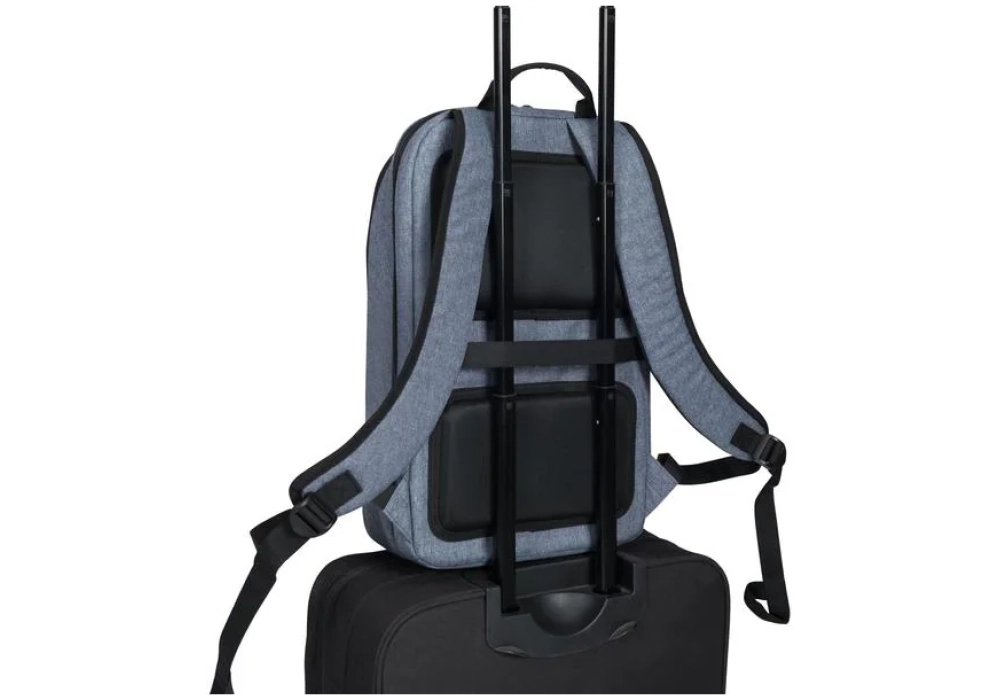 DICOTA Sac à Dos Ordinateur Slim Eco MOTION 13 - 15.6" (Bleu denim)