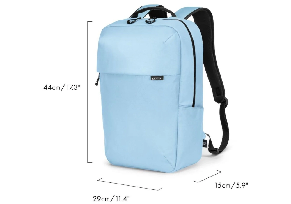 DICOTA Sac-à-dos pour ordinateur portable Commuter 13-16" bleu glacier