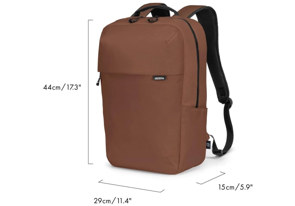 DICOTA Sac-à-dos pour ordinateur portable Commuter 13-16" Brun