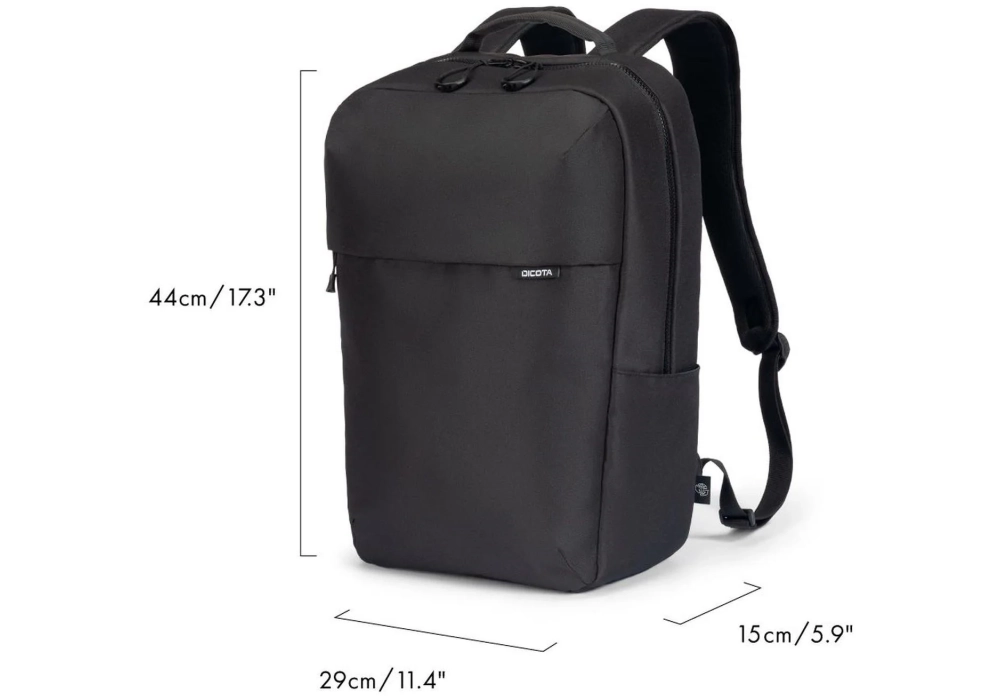 DICOTA Sac-à-dos pour ordinateur portable Commuter 13-16" Noir