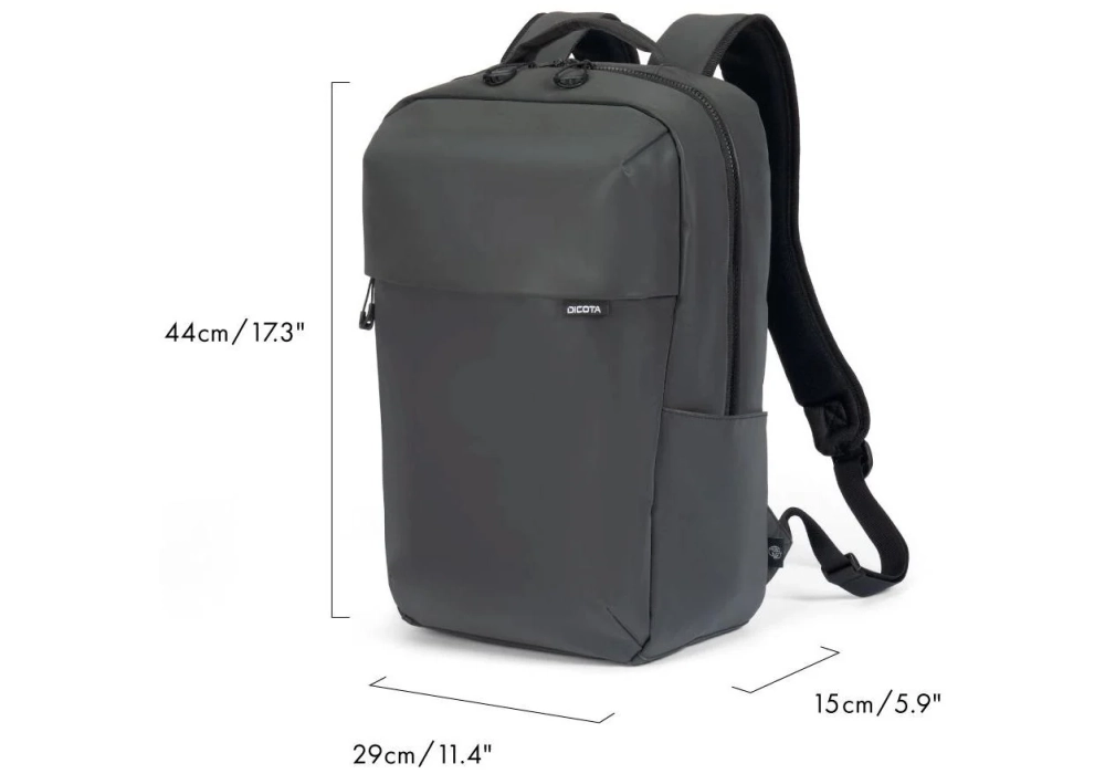 DICOTA Sac-à-dos pour ordinateur portable Commuter 13-16" Réflecteur