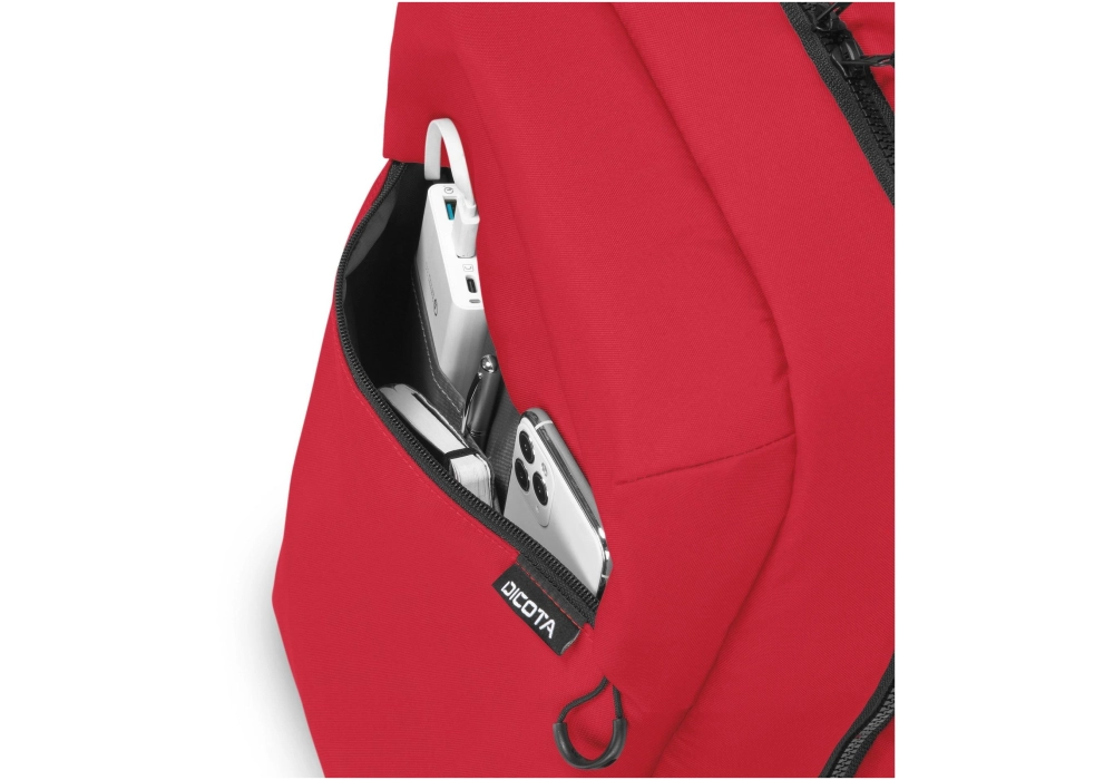 DICOTA Sac-à-dos pour ordinateur portable Commuter 13-16" Rouge