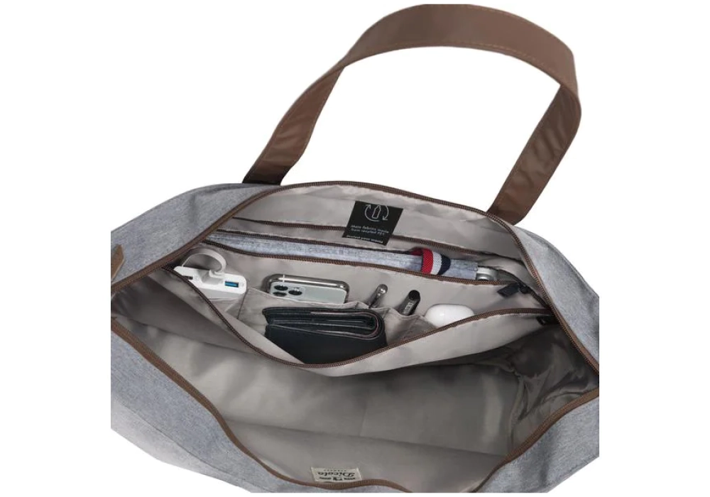 DICOTA Sac Shopper Eco MOTION 14.1" (Gris)