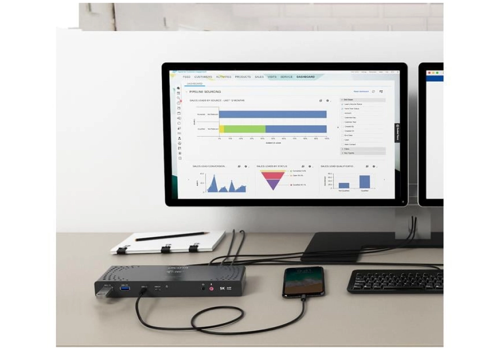 Dicota USB-C 13-en-1 Docking Station 5K HDMI/DP PD 65W (CH)