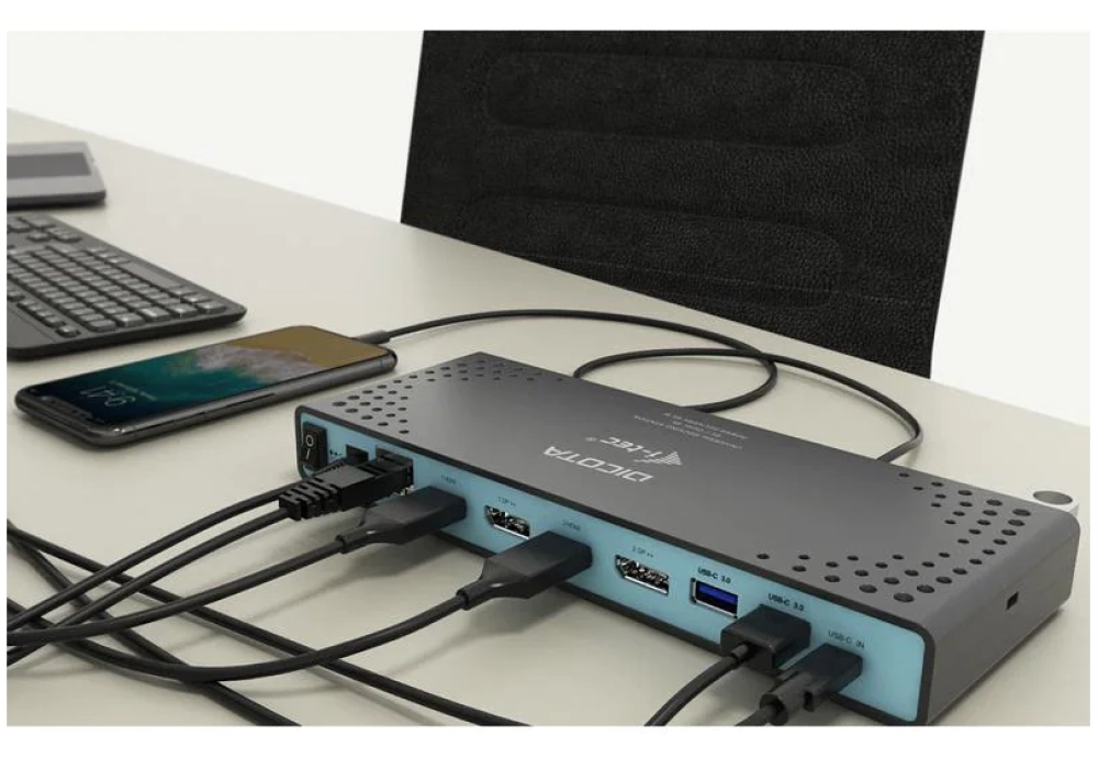 Dicota USB-C 13-en-1 Docking Station 5K HDMI/DP PD 65W (CH)