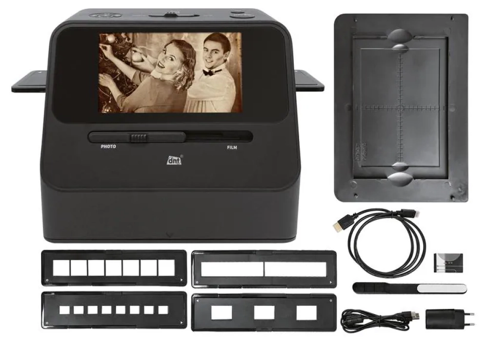 DNT Scanner combiné photos et diapositives 4-en-1, SlideCopy PRO