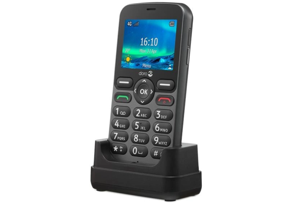 Doro Téléphones portables pour seniors 5860 Noir