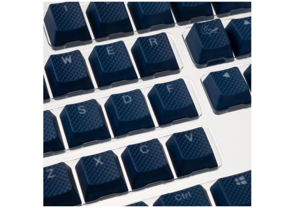 Ducky Rubber Keycap Set - Bleu marine