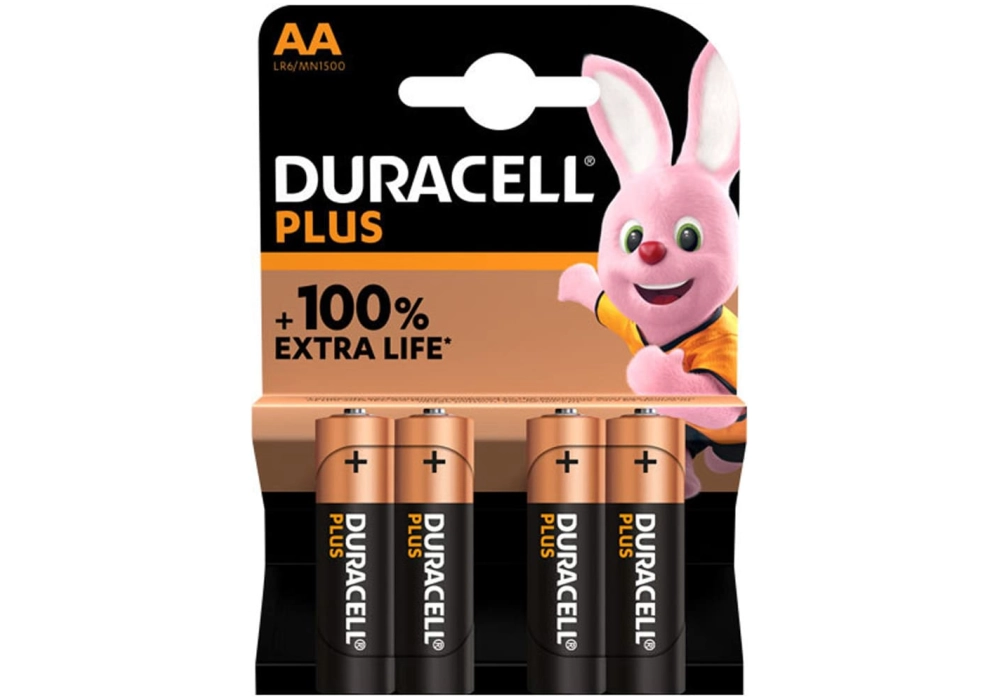 Duracell Alcaline Plus AA (4)