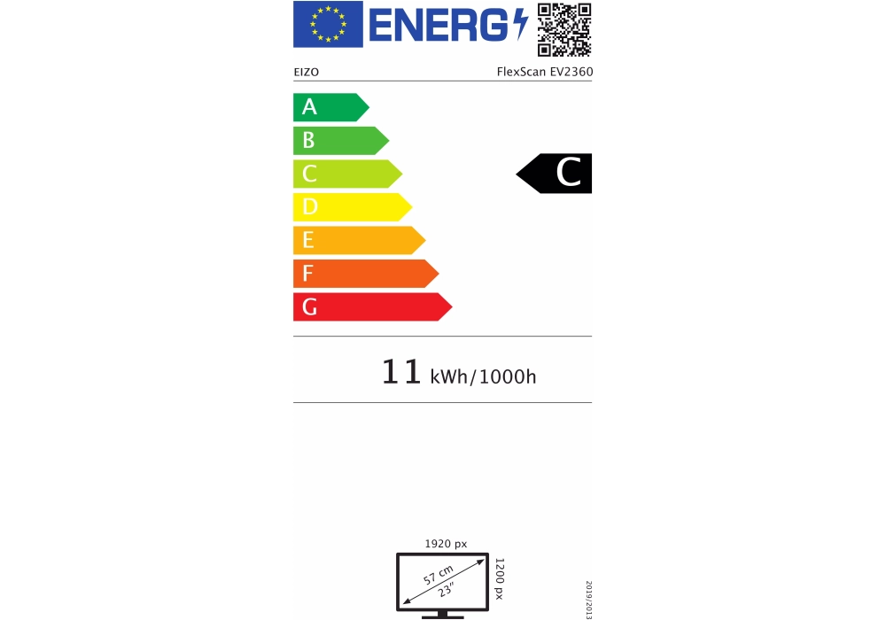 EIZO EV2360 - Swiss Edition (White)