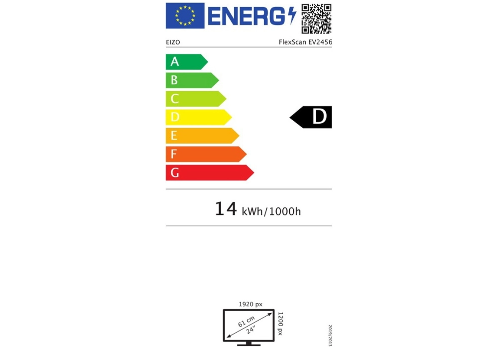 EIZO EV2456W - Swiss Edition (Black)