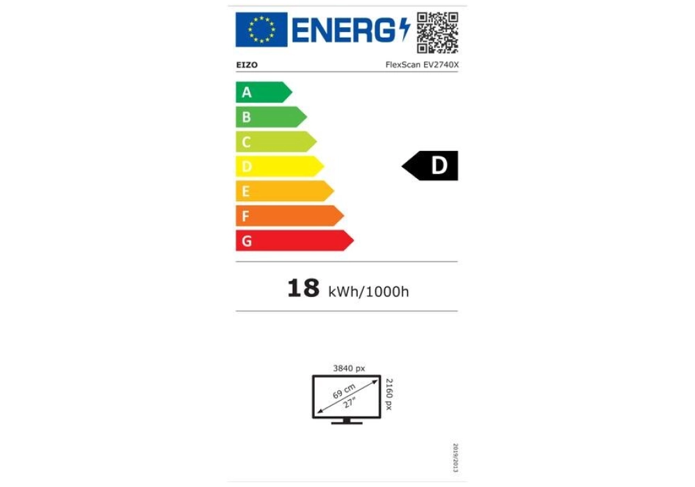 EIZO FlexScan EV2740X Blanc [PROMO]