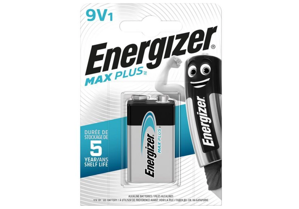 Energizer Max Plus - 9V