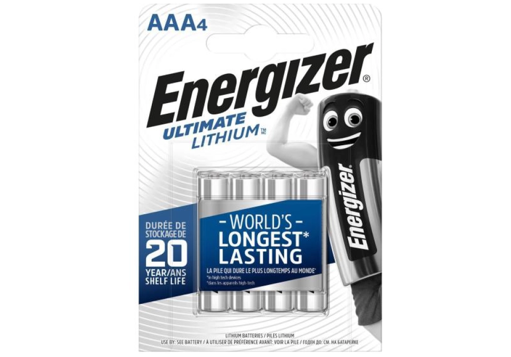 Energizer Ultimate Lithium AAA (4)