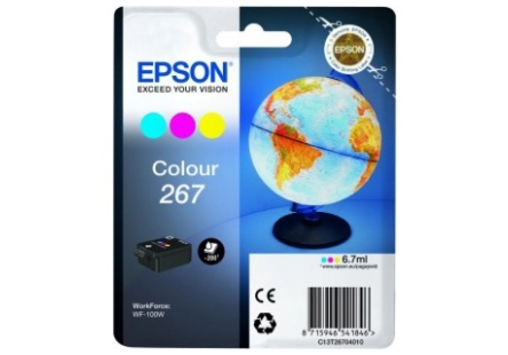 Epson Ink Cartridge 267 - Colour